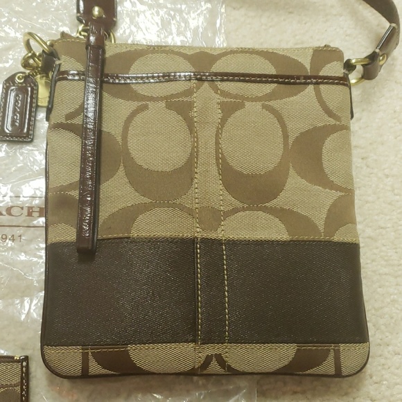 Coach Messenger Bag and Coin Pouch - Picture 3 of 8